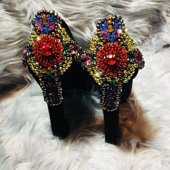 Jeffrey Campbell Shoes - Jeffrey Campbell - Studded Platform Heels - 8.5